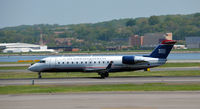 N419AW @ KDCA - Takeoff DCA - by Ronald Barker