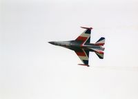 J-508 @ EGCD - The Royal Netherlands Air Force F16 - by Ron Roberts