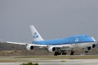 PH-BFG @ KLAX - KLM Royal Dutch Airlines 747-400 City of Guayaquill - by speedbrds