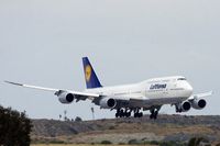 D-ABYC @ KLAX - Lufthansa 747-8i Brandenburg