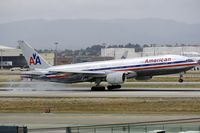 N767AJ @ KLAX - American Airlines 777-200 - by speedbrds