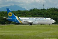 UR-GAQ @ LSGG - Taken from the park at the 05 threshold. - by Carl Byrne (Mervbhx)