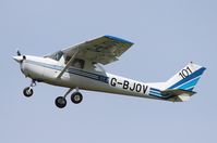 G-BJOV @ X3CX - Just airbourne from Northrepps. - by Graham Reeve