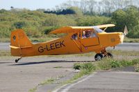G-LEEK @ EGFH - Visiting Escapade. - by Roger Winser