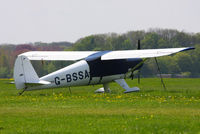 G-BSSA @ EGLM - White Waltham resident - by Chris Hall