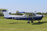 G-BCYR @ EGSV - Just landed. - by Graham Reeve