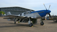 N487FS @ EGSU - 3. 'Princess Elizabeth' on the flightline at the IWM Spring Airshow, May 2013.