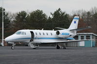N848DM @ 4B8 - Citation N848DM parked near Robertson's FBO on a overcast afternoon. - by Mark K.