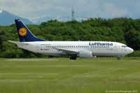 D-ABXW @ LSGG - Taken from the park at the 05 threshold. - by Carl Byrne (Mervbhx)