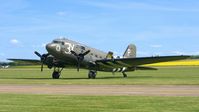 N473DC @ EGSU - 3. N473DC at the IWM Spring Airshow, May 2013.