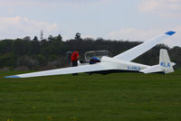 G-CKLA @ EGTB - Booker Gliding Club - by Chris Hall