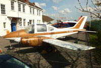 G-ARRM @ EGLF - at the Farnborough Air Sciences Trust museum - by Chris Hall