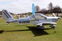 G-CERE @ EGHP - Aerotechnik EV-97 Eurostar [2007-2931] (Airbourne Aviation) Popham~G 05/05/2013 - by Ray Barber