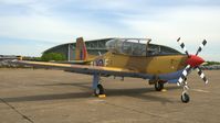 ZF349 @ EGSU - 3. ZF349 in WWII Mediterranean camouflage colours at the IWM Spring Airshow, May 2013.