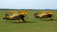 G-IIIP @ EGSU - 5. TRIG Aerobatic Team at the IWM Spring Airshow, May 2013.