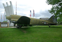 43-49081 @ EDDF - Douglas C-47 at Luftbrückendenkmal - by Andreas Ranner
