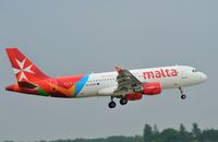 9H-AEQ @ EGSH - Evening Arrival ! - by keithnewsome