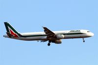 I-BIXE @ EGLL - Airbus A321-112 [0488] (Alitalia) Home~G 25/05/2013. On approach 27L in revised scheme.