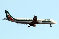 I-BIXE @ EGLL - Airbus A321-112 [0488] (Alitalia) Home~G 25/05/2013. On approach 27L in revised scheme.