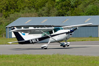 G-MILN @ EGEO - Landing at Oban Airport (North Connel). - by Jonathan Allen