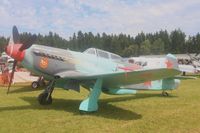 D-FAFA @ EDGB - This Yak-9UM (Red 04) was shown at the Breitscheid Airshow in 2010 in Germany - by lkuipers
