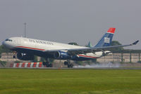 N285AY @ EGCC - US Airways - by Chris Hall