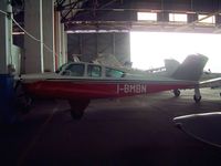 I-BMBN @ LIMB - Beech V35 Bonanza [D-8133] Milan-Bresso~I  20/07/2004. Not the best of images as the light from the outside has made this darker. - by Ray Barber
