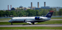 N460AW @ KDCA - Landing DCA - by Ronald Barker