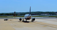 N724UW @ KDCA - Taxi DCA - by Ronald Barker