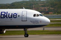 N806JB @ KDCA - Taxi DCA - Objects in the mirror are bluer than they appear - by Ronald Barker