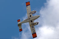 SE-LTA @ ESOW - Beech of the Scandinavian Aviation Academy turning over  Västerås Hässlö airport, Sweden.