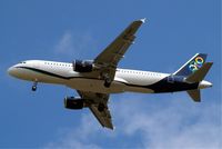 SX-OAT @ EGLL - Airbus A320-214 [4190] (Olympic Air) Home~G 16/05/2010. On approach 27R. - by Ray Barber