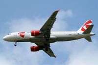 OK-GEB @ EGLL - Airbus A320-214 [1450] (CSA Czech Airlines) Home~G 14/05/2010. On approach 27R. - by Ray Barber