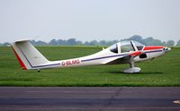 G-BLMG @ EGTB - Originally owned to, Bowker Air Services Ltd in September 1984 and currently with and a trustee of, Mike Golf Syndicate since June 1992