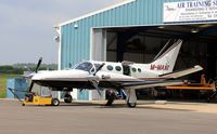 M-MANX @ EGTB - Ex: N6774L > VH-PTH > N555BE > N425HS > M-MANX - Originally owned to, Mastercraft Ltd in August 2007 and currently with, Suas Investments Ltd since October 2009