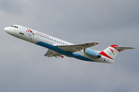 OE-LVF @ LOWW - Austrian Fokker 100 - by Thomas Ranner