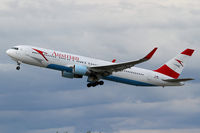 OE-LAT @ LOWW - Austrian Boeing 767 - by Thomas Ranner