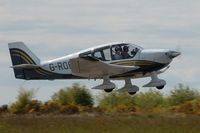 G-ROBJ @ EGFH - Visiting Robin President. - by Roger Winser