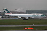 B-HKV @ EDDF - Cathay Pacific Boeing 747