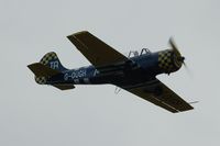 G-OUGH @ EGFH - Resident Yak-52. - by Roger Winser