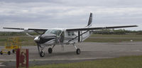 G-SYLV @ EGFH - Sylvia waiting for the clouds to clear for another lift. - by Derek Flewin