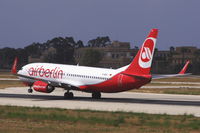 D-ABKU @ LMML - B737-800 D-ABKU Air Berlin - by Raymond Zammit