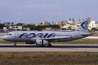 S5-AAS @ LMML - A320 S5-AAS Adria Airways. - by Raymond Zammit