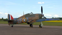 G-CHTK @ EGSU - 2. G-CHTK - currently P3886 the IWM Spring Airshow, May 2013. (One of the Stars remembering the Mighty Eighth.) 