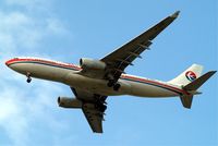 B-6121 @ EGLL - Airbus A330-243 [728] (China Eastern Airlines) Home~G 20/05/2010. On approach 27R.