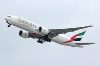 A6-EWG @ DFW - Emirates 777 departing DFW Airport