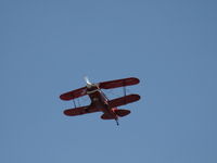 N49BR @ SZP - 1980 Aerotek PITTS S-2A, Lycoming AEIO-540 260 Hp, fast takeoff climb Rwy 22 - by Doug Robertson