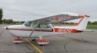 N64242 @ KAXN - Cessna 172M Skyhawk on the line. - by Kreg Anderson
