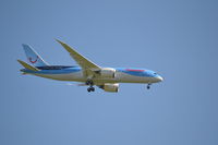 G-TUIB @ EGFF - G-TUIB B787 Dreamliner Thomson First Visit to Cardiff Airport - by Keith Morgan