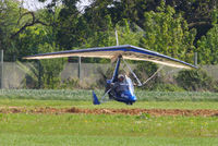 G-OMIW @ X3HU - on the small strip across the road from Husbands Bosworth - by Chris Hall